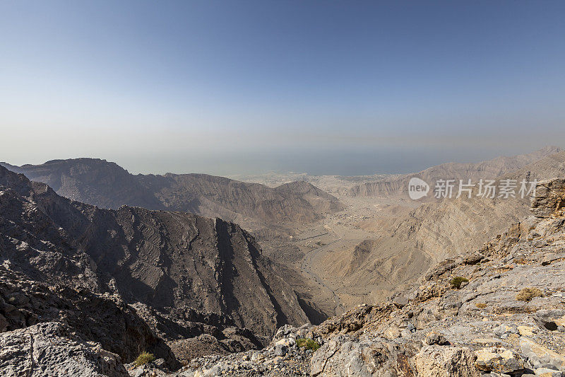 Jebel jais视点，ras al khaimah，阿联酋